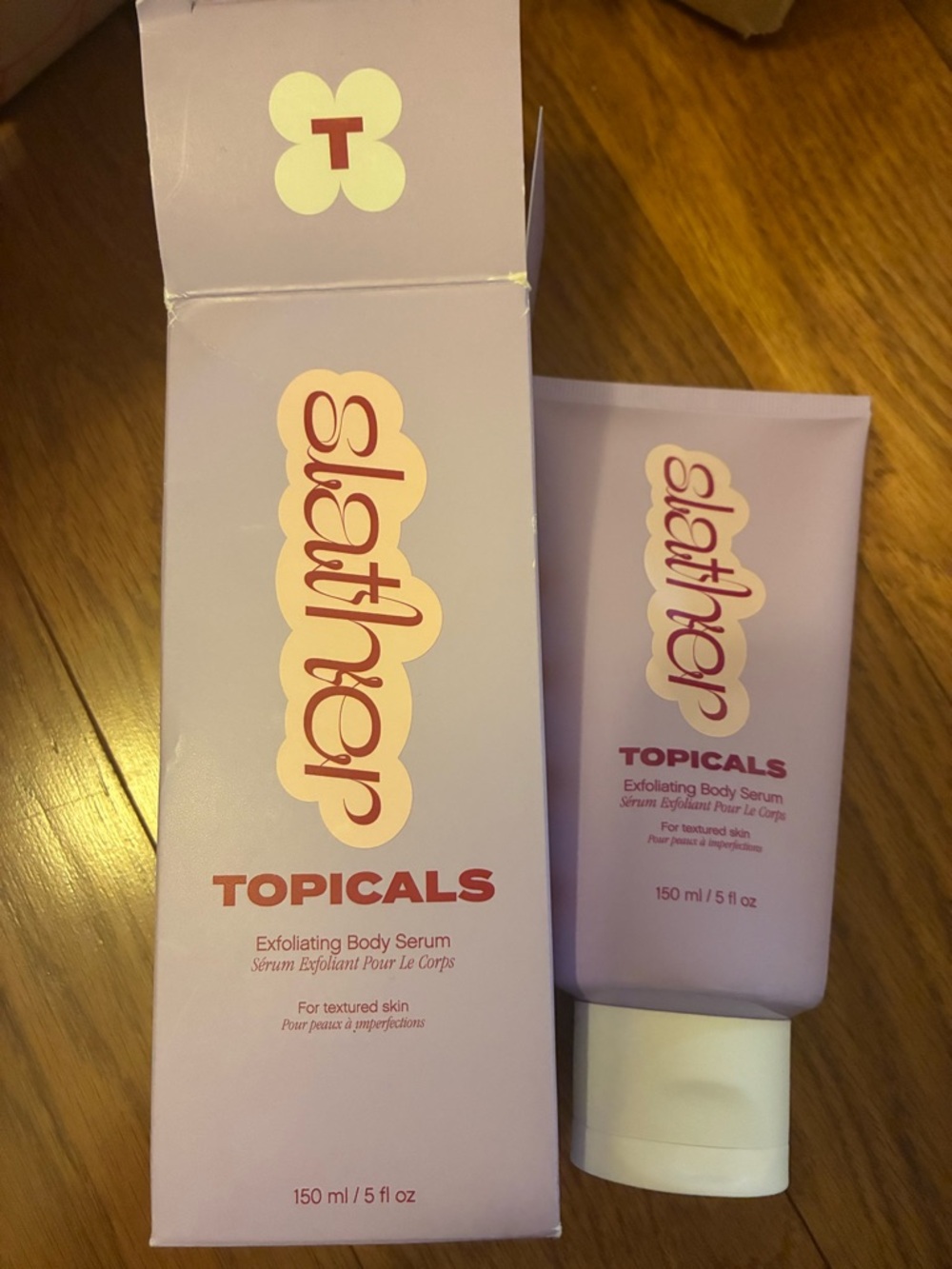 Topicals Slather Exfoliating Body Serum 5oz